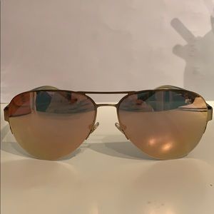 Tory Burch Rose-gold Sunglasses